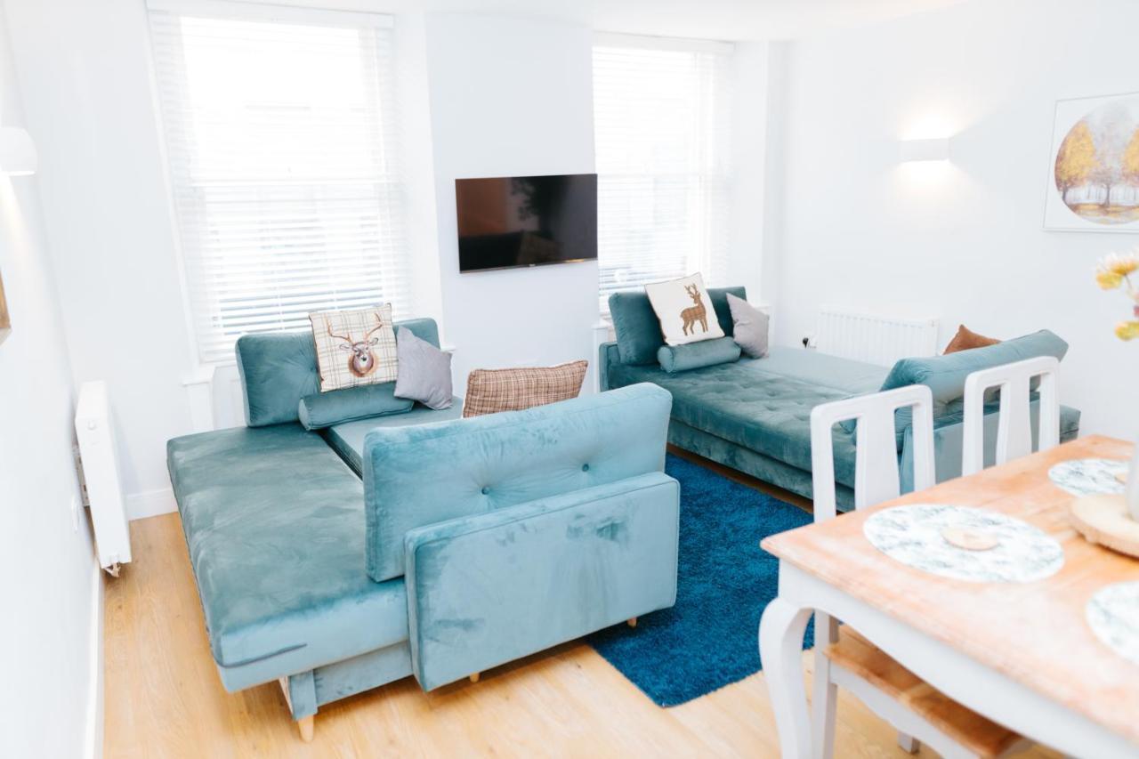 Luxury Modern 3 Bedroom Apartment In City Centre Edinburgh Bagian luar foto