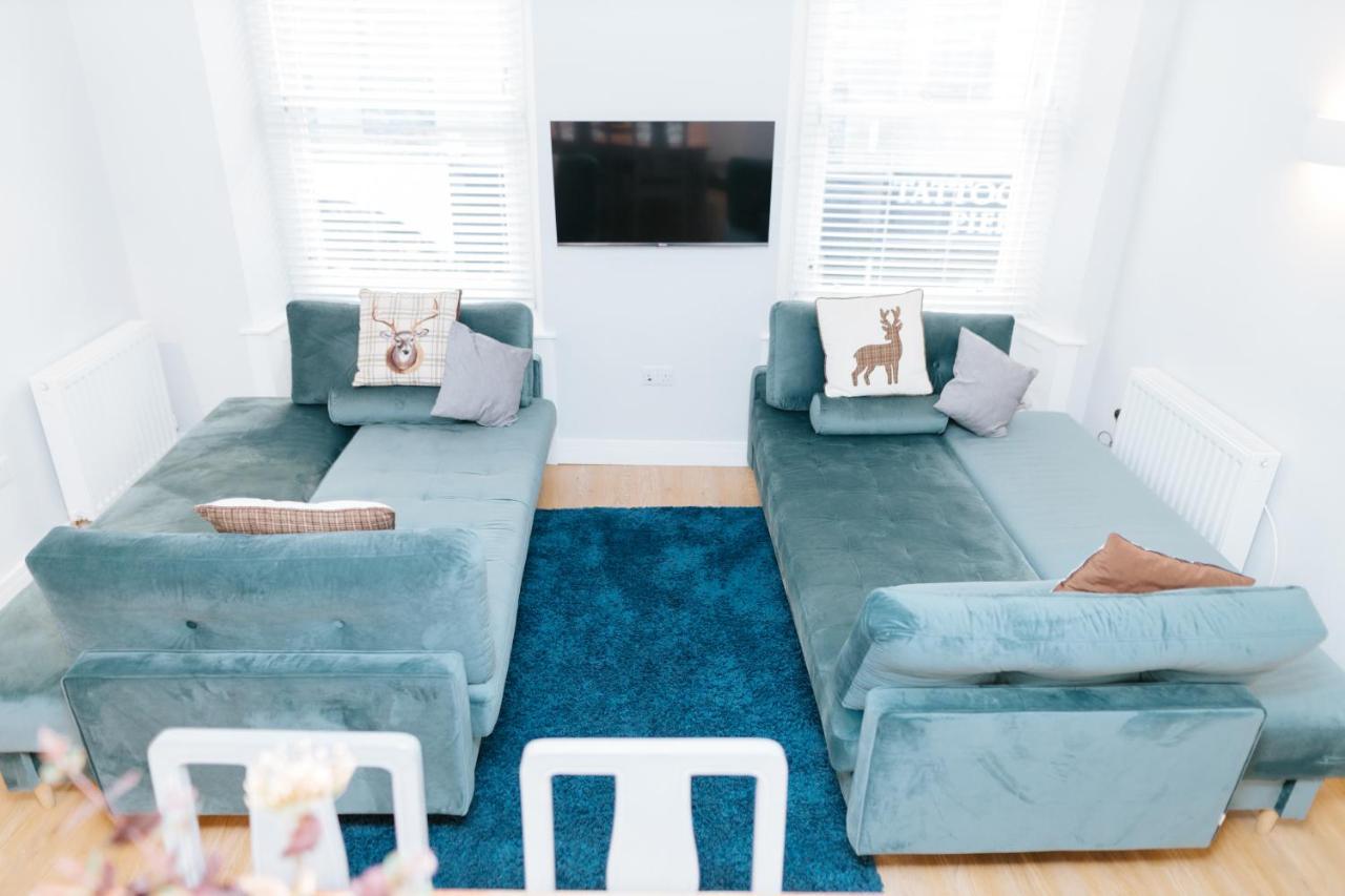 Luxury Modern 3 Bedroom Apartment In City Centre Edinburgh Bagian luar foto